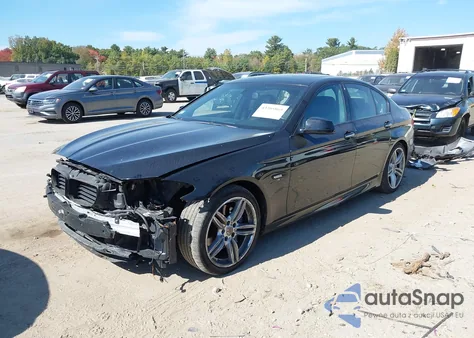 2013 BMW 550I xDrive из США, поврежденный, VIN WBAFU9C58DDY70715